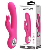 Różowy króliczek z uchwytem