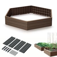 Rabata ogrodowa Base Woody 1480x1290 mm | Rustykal