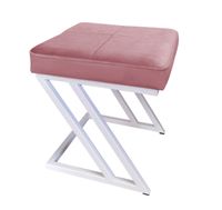 Pufa ZETA LOFT taboret podnóżek podstawa biała MG58