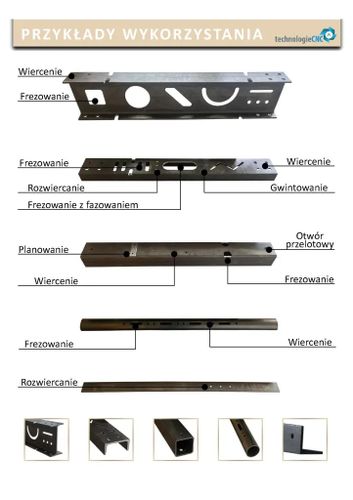 Zaawansowane centrum obróbcze CNC metalu wiercenia gwintowania znakowania na Arena.pl