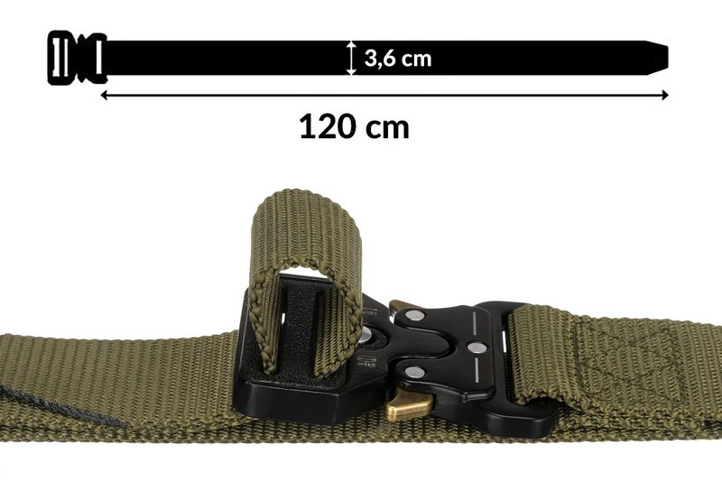 pasek ptn par1-120-5378 d.khaki zdjęcie 14