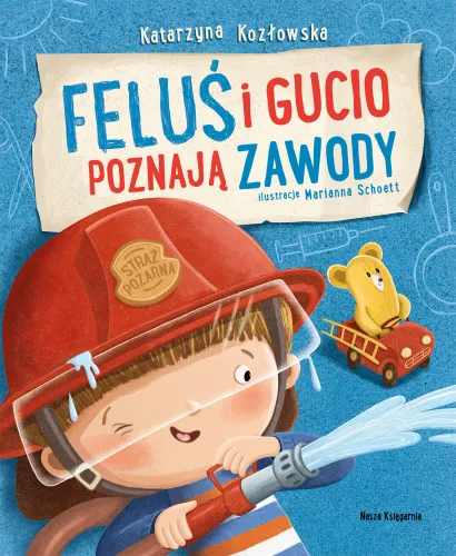 Feluś i Gucio poznają zawody - książka edukacyjna dla dzieci przedszkolaków na Arena.pl