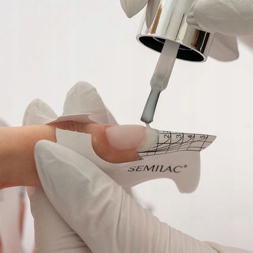 Semilac BAZA hybrydowa do paznokci FIBER mleczna 7ml na Arena.pl