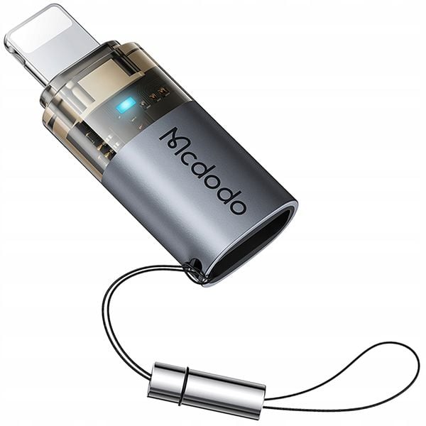 mcdodo adapter przejściówka usb-c usb typ c do lightning iphone 13 14 zdjęcie 1