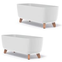 2x Doniczka na nóżkach GRACIA CASE DGCL600 Skrzynka