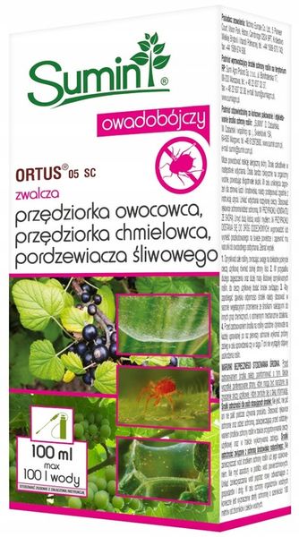 Sumin Ortus 05SC owadobójczy na przędziorki 100 ml zdjęcie 1
