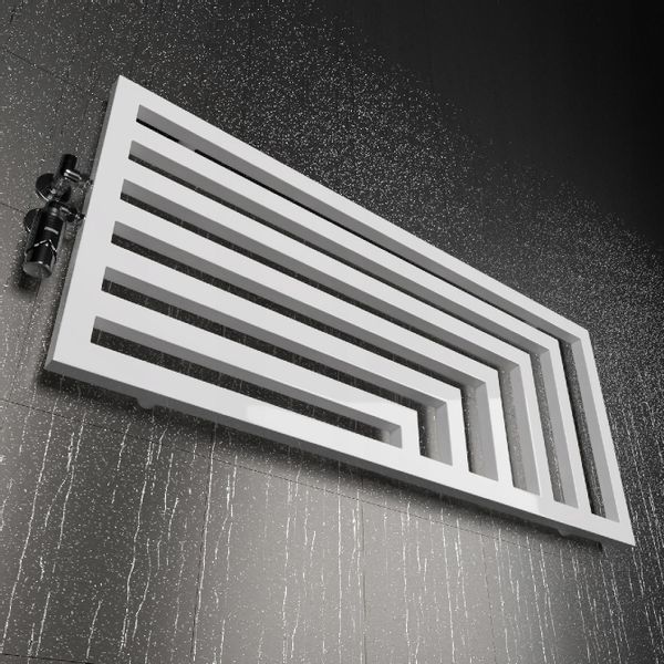 POZIOMY GRZEJNIK LAOS 52x140 BIAŁY POŁYSK zdjęcie 6