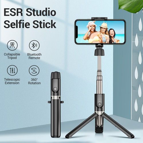 ESR WIRELESS SELFIE STICK TRIPOD BLACK na Arena.pl