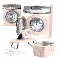 PRALKA ŻELAZKO DESKA DO PRASOWANIA AUTOMAT OBROTOWY BĘBEN DŹWIĘK ZESTAW XXL