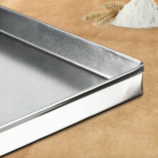 BLACHA OTWARTA FORMA DO PIECZENIA CIAST 40x27cm zdjęcie 3