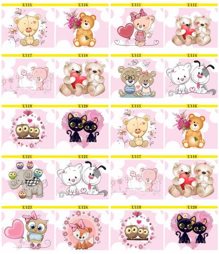 FOTOTAPETA MISIE pluszaki pastele kolorowe DZIECI na Arena.pl