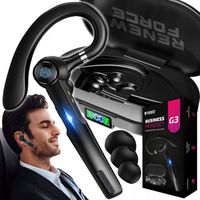 SŁUCHAWKA BLUETOOTH DLA KIEROWCY DO TELEFONU ROZMÓW BEZPRZEWODOWA ZESTAW