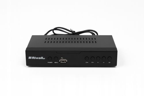 Dekoder DVB-T2 HEVC H.265 Riwall TVCONTROL Tuner TV Full HD HDMI USB na Arena.pl