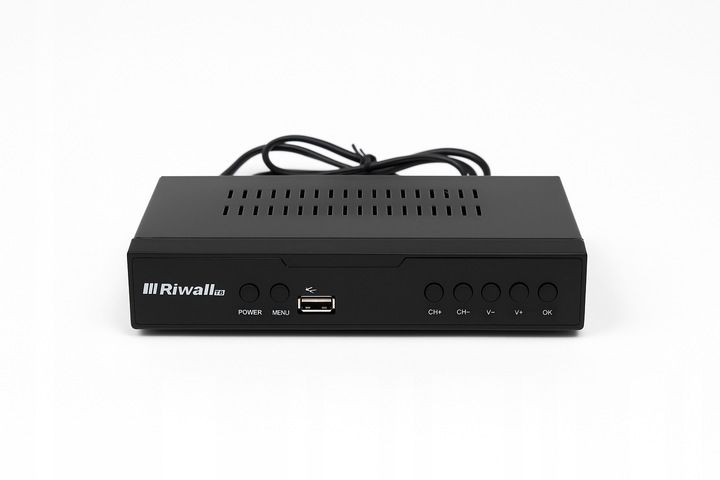 Dekoder DVB-T2 HEVC H.265 Riwall TVCONTROL Tuner TV Full HD HDMI USB zdjęcie 15