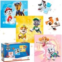 puzzle edukacyjne 3 in 1 paw patrol przygody szczeniąt dodo 200154