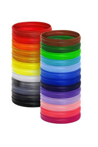 Długopis 3D Drukarka Zestaw + Wkłady 100m PLA Filament 4 KOLORY DO WYBORU na Arena.pl