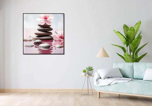 Plakat 90x90cm Spokojne Odbicie na Arena.pl