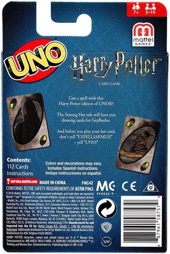 MATTEL Karty UNO Gra Harry Potter na Arena.pl