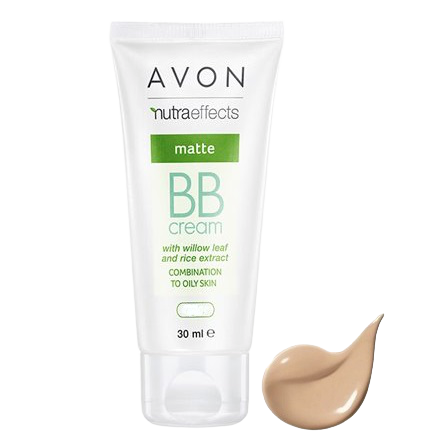 Avon Matte Matujący krem BB 5w1 - Light zdjęcie 1