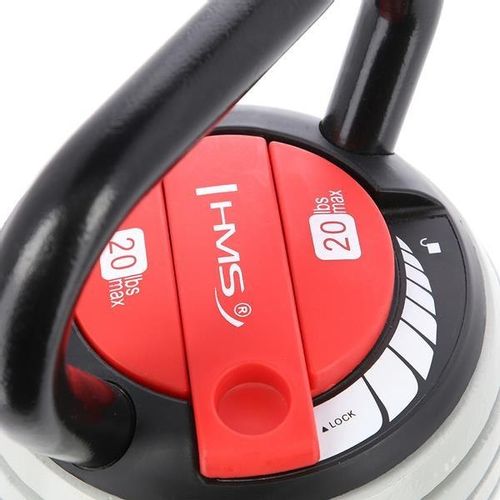 KR20 KETTLEBELL REGULOWANY 20 LBS HMS na Arena.pl