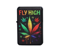 Zapalniczka Benzynowa Gentelo z Nadrukiem FLY HIGH – Kolorowy Lot