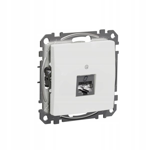 Sedna Design Gniazdo komp RJ45 kat.5e STP biały zdjęcie 6