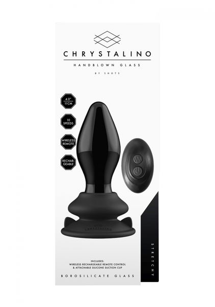 stretchy   with suction cup and remote   10 speed   black zdjęcie 1