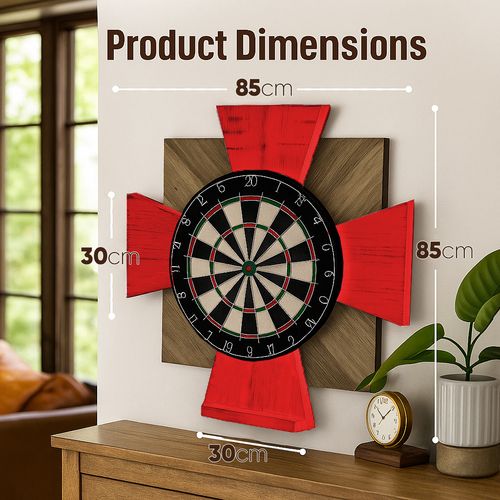 Tablica Drewniana John Paddle do Darta Order Fire Red na Arena.pl