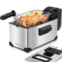Frytkownica tradycyjna Aigostar 2200 W 3 l srebrna