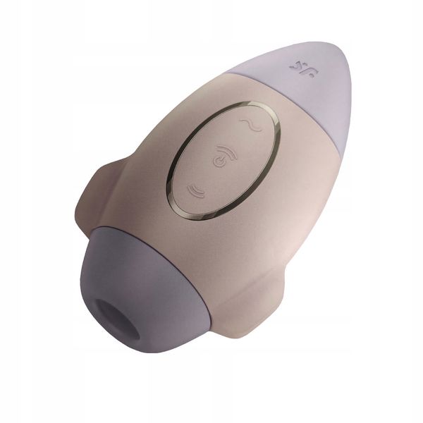 Stymulator dla kobiet w kształcie rakiety, silikonowy. zdjęcie 4