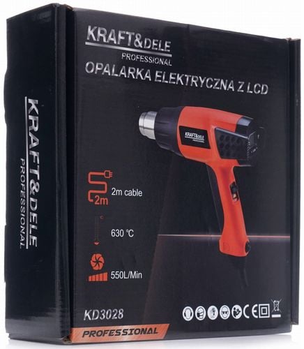 Opalarka Elektryczna z LCD 2000W KD3028 na Arena.pl