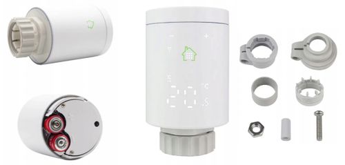 INTELIGENTNA GŁOWICA TERMOSTAT DO KALORYFERA TUYA ZIGBEE WIFI Idomtuya na Arena.pl