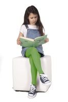 Rajstopy dziecięce mikrofibra gładkie zielone 40 DEN 140-146 YOCLUB