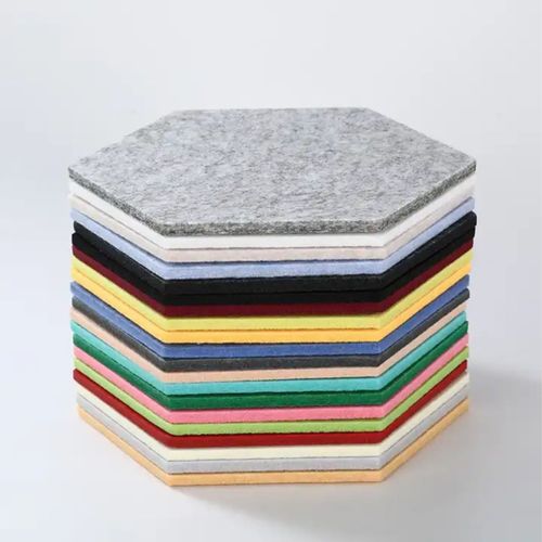 Panele Ścienne Filcowe 3D Heksagon Zagłówek Samoprzylepne Akustyczne Soft na Arena.pl