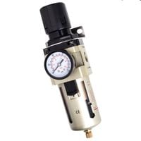 filtr powietrza 3/4” odwadniacz, reduktor ciśnienia 40µm do kompresora