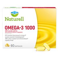 Naturell Omega 3 1000 mg kwasy omega-3 60 kaps.