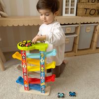 DLA DZIECI KOLOROWA  ZJEŻDŻALNIA TOR DLA SAMOCHODÓW