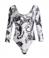 Versace Jeans Couture Baroque Print Bodysuit 34
