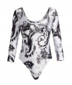 Versace Jeans Couture Baroque Print Bodysuit 34