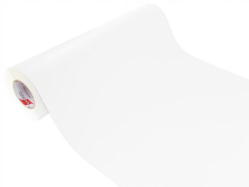 Okleina Folia Samoprzylepna Na Meble Drzwi Kolor Biały Mat Rolka na Arena.pl