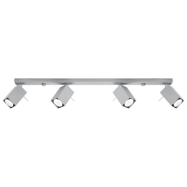 Plafon MERIDA 4L szary zdjęcie 1