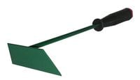 motyka 12cm ze stali z trzonkiem metalowym 30cm i plastikową rączką