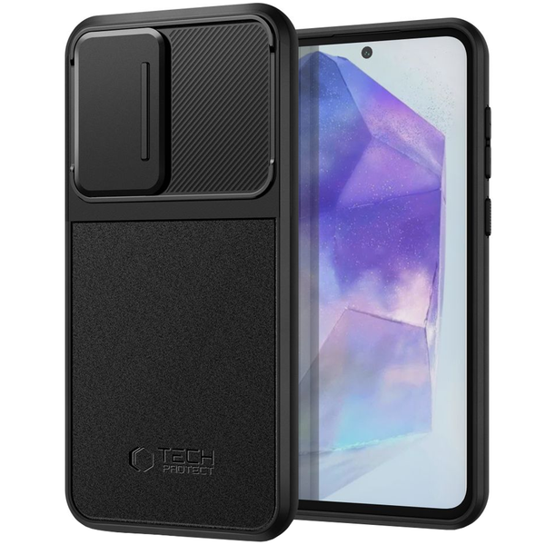 tech-protect velar cam+ galaxy a55 5g black zdjęcie 1