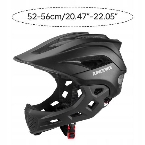 Kask rowerowy Full face BMX dziecięcy odpinany M na Arena.pl