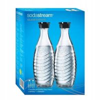 2 szklane butelki karafki SodaStream Kompatybilne tylko z Crystal 0,6L