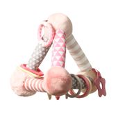 Zabawka edukacyjna grzechotka piszczek PIRAMIDA TINY YOGA
