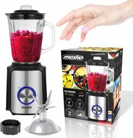 BLENDER KIELICHOWY MESKO MIKSER 1,5L MOCNY 1200W MIKSUJE KRUSZY LÓD bez BPA