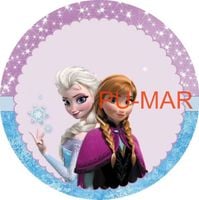 Opłatek na tort Urodziny Elsa Anna Kraina Lodu Frozen Tekst Gratis