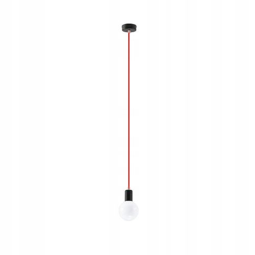 Lampa Wisząca EDISON Czerwona na Arena.pl