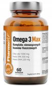 PharmoVit OMEGA 3 MAX EPA DHA 1000mg BEZ DODATKÓW